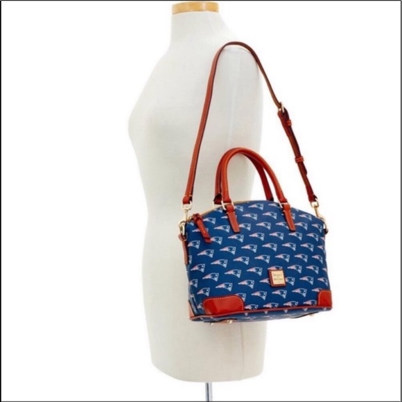 Dooney & Bourke Handbags - DOONEY & BOURKE NEW ENGLAND PATRIOT CHARLI SATCHEL